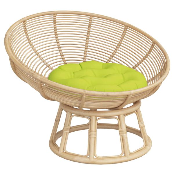 vidaXL Kulat&yacute; sed&aacute;k jasně zelen&yacute; &Oslash; 60 x 11 cm oxfordsk&aacute; tkanina