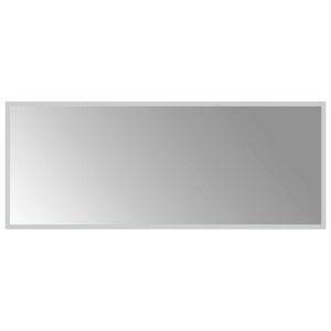 vidaXL LED koupelnov&eacute; zrcadlo Transparentn&iacute; 100 x 40 cm tvrzen&eacute; sklo
