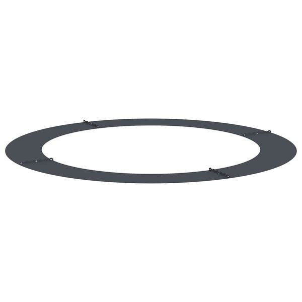 vidaXL vhodn&eacute; pro ploch&eacute; stromov&eacute; kroužky 5 pcs Antracit &Oslash;90 / 120 cm