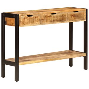 vidaXL Př&iacute;born&iacute;k se 3 z&aacute;suvkami 110 x 35 x 75 cm masivn&iacute; mangovn&iacute;k