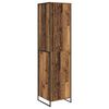 vidaXL Skř&iacute;ň Star&eacute; dřevo 50 x 50 x 200 cm Kompozitn&iacute; dřevo