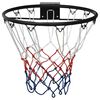 vidaXL Basketbalová obroučka černá 45 cm ocel