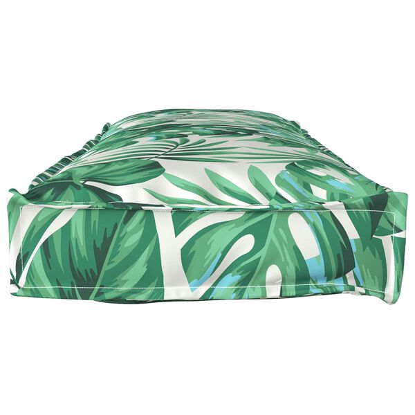 vidaXL Sada pol&scaron;t&aacute;řů na paletu 2 pcs Vzor listů 120 x 40 x 8 cm