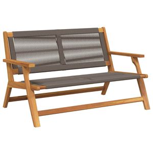 vidaXL Zahradn&iacute; relaxačn&iacute; lavička &Scaron;ed&aacute; Masivn&iacute; ak&aacute;tov&eacute; dřevo