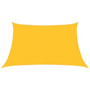 vidaXL St&iacute;n&iacute;c&iacute; plachta 160 g/m&sup2; žlut&aacute; 3/4 x 2 m HDPE