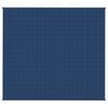 vidaXL Z&aacute;těžov&aacute; deka modr&aacute; 200 x 225 cm 13 kg textil