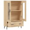 vidaXL Skř&iacute;ň highboard dub sonoma 69,5 x 31 x 115 cm kompozitn&iacute; dřevo