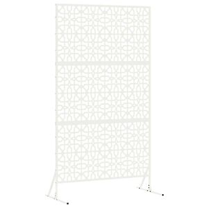 vidaXL Obrazovka pro soukrom&iacute; 100 x 50 x 180 cm Ocel B&iacute;l&aacute;