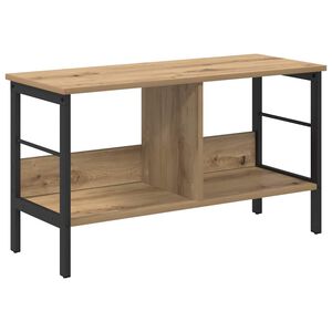vidaXL Knihovna 2 &uacute;rovn&iacute; 82 x 32 x 47 cm Kompozitn&iacute; dřevo