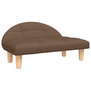 vidaXL Pel&iacute;&scaron;ek pro psy hněd&yacute; 70 x 52 x 30 cm textil