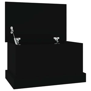 vidaXL &Uacute;ložn&yacute; box čern&yacute; 50 x 30 x 28 cm kompozitn&iacute; dřevo