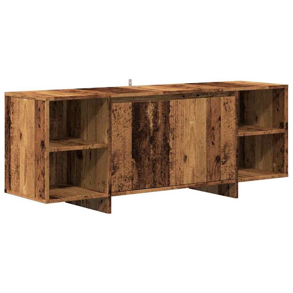 vidaXL TV skříňka old wood 130 x 35 x 50 cm kompozitní dřevo