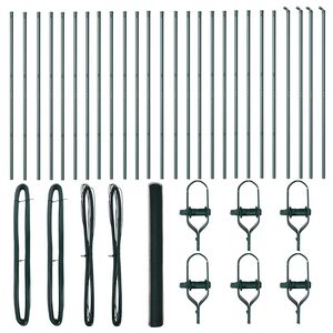 vidaXL Plotov&yacute; sloupek. Zelen&aacute;