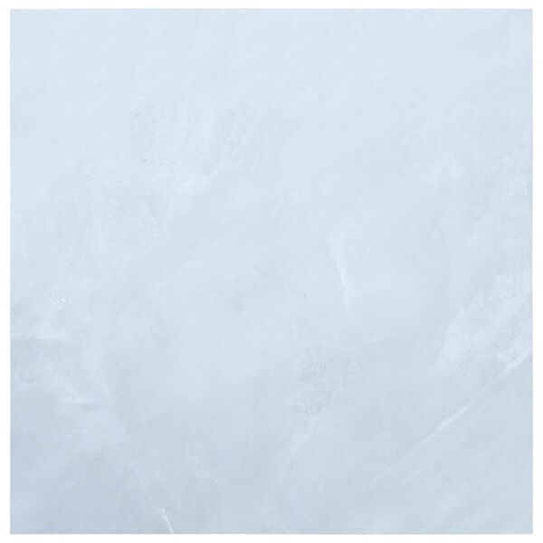 vidaXL Podlahov&aacute; prkna 55 pcs B&iacute;l&yacute; 5,11 m&sup2; PVC