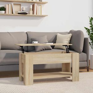 vidaXL Konferenčn&iacute; stolek dub sonoma 101 x 49 x 52 cm kompozitn&iacute; dřevo