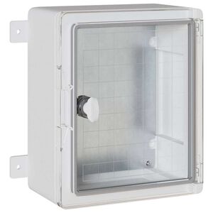 vidaXL Ovl&aacute;dac&iacute; skř&iacute;ň &Scaron;ed&aacute; 32 x 13 x 30 cm ABS plast