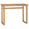 vidaXL Psac&iacute; stůl 100 x 45 x 75 cm masivn&iacute; teakov&eacute; dřevo
