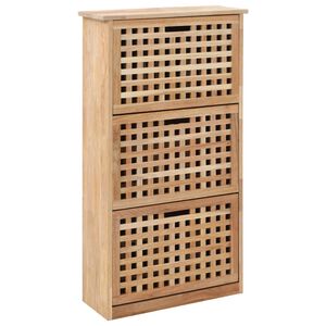 vidaXL Botn&iacute;k 55 x 20 x 104 cm masivn&iacute; ořechov&eacute; dřevo