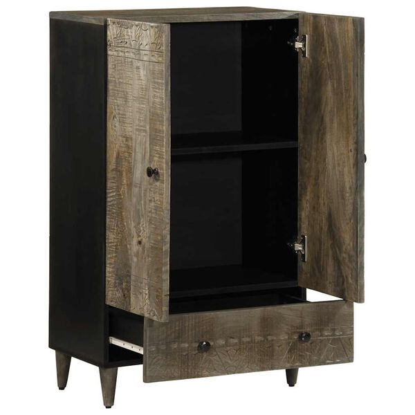 vidaXL Skř&iacute;ň highboard 60x33x100 cm masivn&iacute; mangovn&iacute;kov&eacute; dřevo
