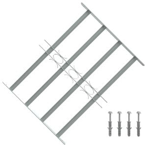 Nastaviteln&aacute; bezpečnostn&iacute; okenn&iacute; mř&iacute;ž se 4 př&iacute;čkami 500&ndash;650 mm