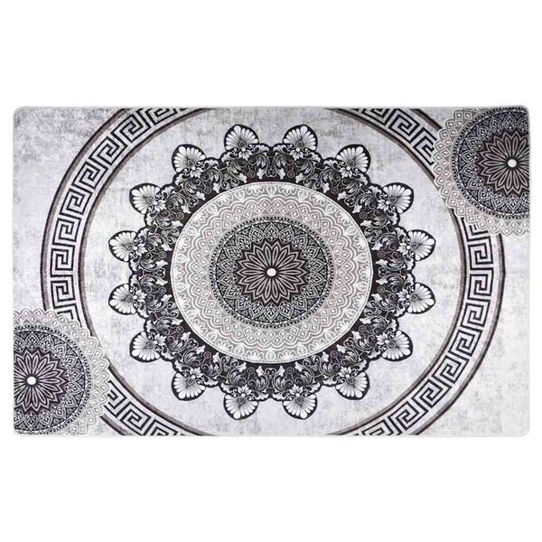 vidaXL Koberec prateln&yacute; 80 x 150 cm v&iacute;cebarevn&yacute; protiskluzov&yacute;