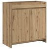 vidaXL Koupelnov&aacute; skř&iacute;ňka pod umyvadlo Dub artisan 78,5 x 37,5 x 81 cm