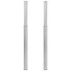 vidaXL 2 teleskopick&eacute; stolov&eacute; nohy z nerezov&aacute; ocel 710 mm - 1100 mm