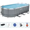 Bestway Nadzemn&iacute; baz&eacute;n Power Steel ov&aacute;ln&yacute; 549 x 274 x 122 cm