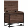 vidaXL &Uacute;ložn&yacute; box s v&iacute;kem hněd&yacute; dub 60x40x51,5 cm kompozitn&iacute; dřevo