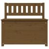 vidaXL Lavice medově hnědá 80 x 41 x 77 cm masivní borové dřevo