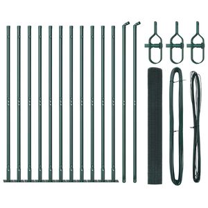 vidaXL Plotov&yacute; sloupek. Zelen&aacute;