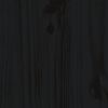 vidaXL V&aacute;lenda čern&aacute; 80 x 200 cm masivn&iacute; borov&eacute; dřevo