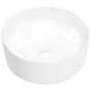 vidaXL Umyvadlo 36 x 14 cm keramick&eacute; b&iacute;l&eacute;