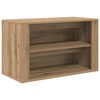 vidaXL Reg&aacute;l na boty 75 x 35 x 45 cm Kompozitn&iacute; dřevo dub artisan