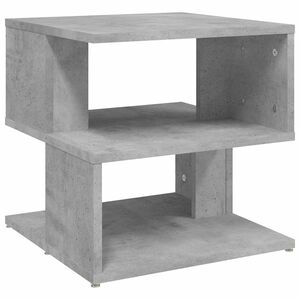 vidaXL Odkl&aacute;dac&iacute; stolek betonově &scaron;ed&yacute; 40 x 40 x 40 cm kompozitn&iacute; dřevo