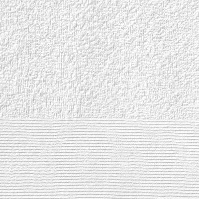 vidaXL Ručníky 10 ks bavlna 350 g/m² 50 x 100 cm bílé