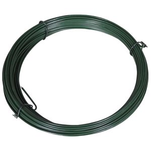 vidaXL Plotov&yacute; vyvazovac&iacute; dr&aacute;t 25 m 1,4/2 mm ocelov&yacute; zelen&yacute;