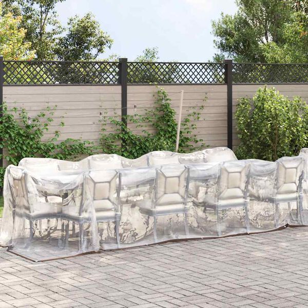 vidaXL Čir&aacute; plachta s oky 4x5 m polyethylen