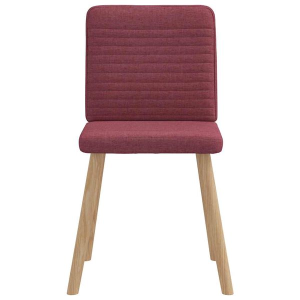 vidaXL J&iacute;deln&iacute; židle 6 ks v&iacute;nov&eacute; textil