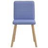 vidaXL J&iacute;deln&iacute; židle 4 ks Dž&iacute;nov&aacute; modr&aacute; l&aacute;tka