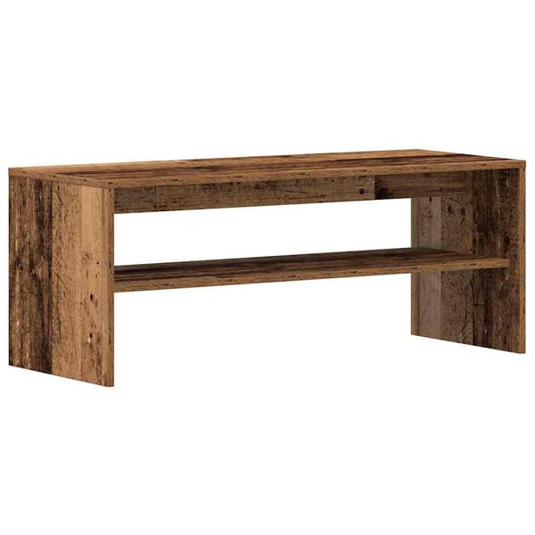 vidaXL TV stolek old wood 100 x 40 x 40 cm kompozitn&iacute; dřevo