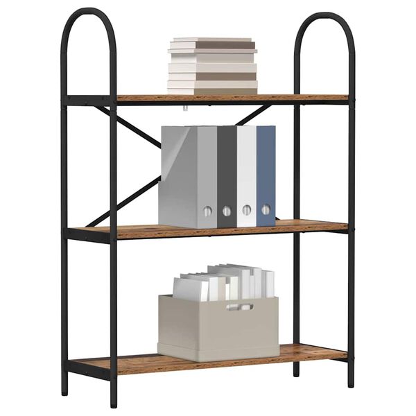 vidaXL Knihovna Star&eacute; dřevo 80 x 30 x 109 cm Kompozitn&iacute; dřevo