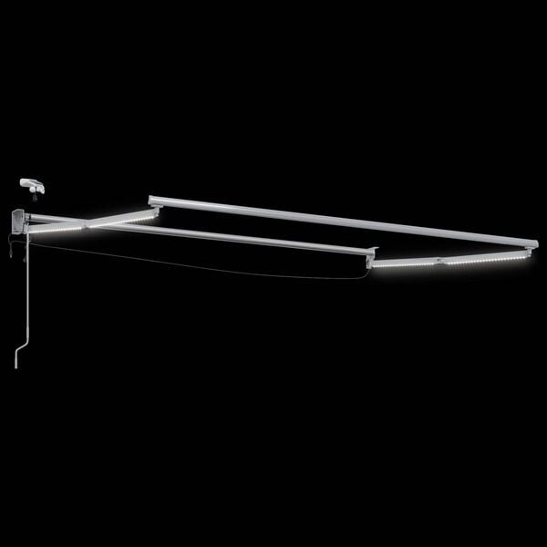 vidaXL Elektrick&aacute; Retrakčn&iacute; mark&yacute;za Bord&oacute; červen&aacute; 3 x 2 m