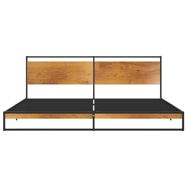 vidaXL Rám postele kov 200 x 200 cm