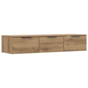 vidaXL N&aacute;stěnn&aacute; skř&iacute;ňka dub artisan 102x30x20 cm kompozitn&iacute; dřevo