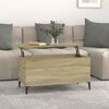 vidaXL Konferenčn&iacute; stolek dub sonoma 90x44,5x45 cm kompozitn&iacute; dřevo