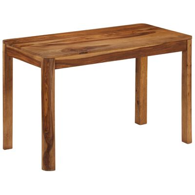 vidaXL Jídelní stůl z masivního sheeshamového dřeva 120 x 60 x 76 cm