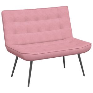 vidaXL Lavice čern&aacute; 110x74x84 cm samet