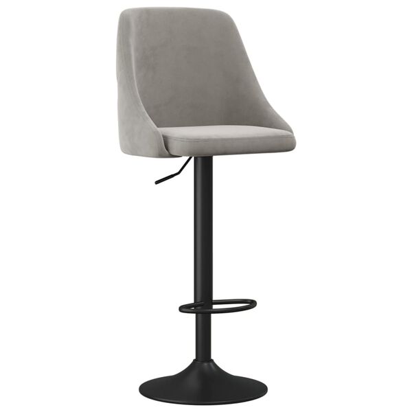 vidaXL Barov&eacute; židle 2 ks světle &scaron;ed&eacute; samet