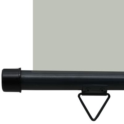 vidaXL Balkonová zástěna 160 x 250 cm šedá